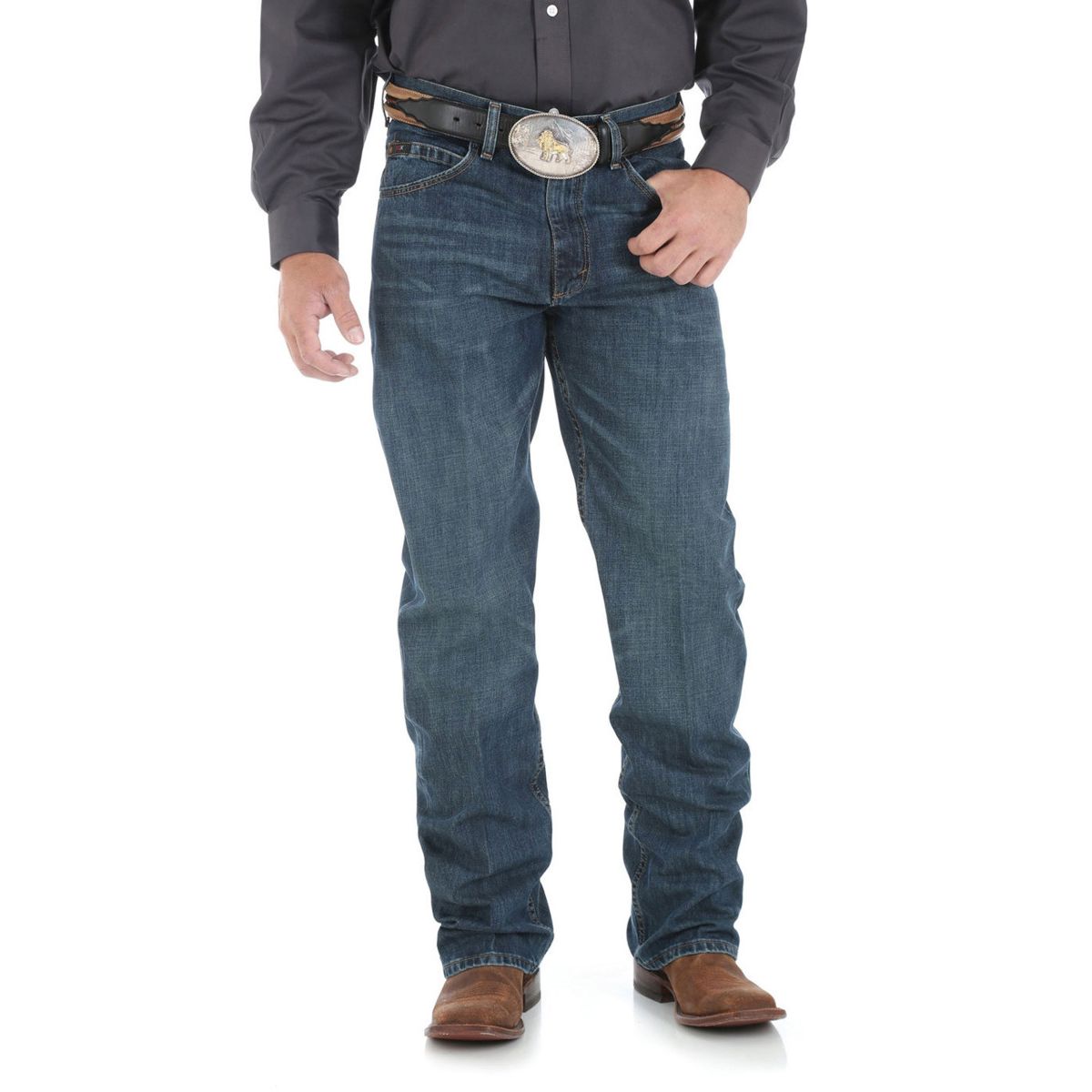 Wrangler 20X Competition Relaxed Fit Jeans – River Wash Western Denim - Billy Goats Country Outfitters