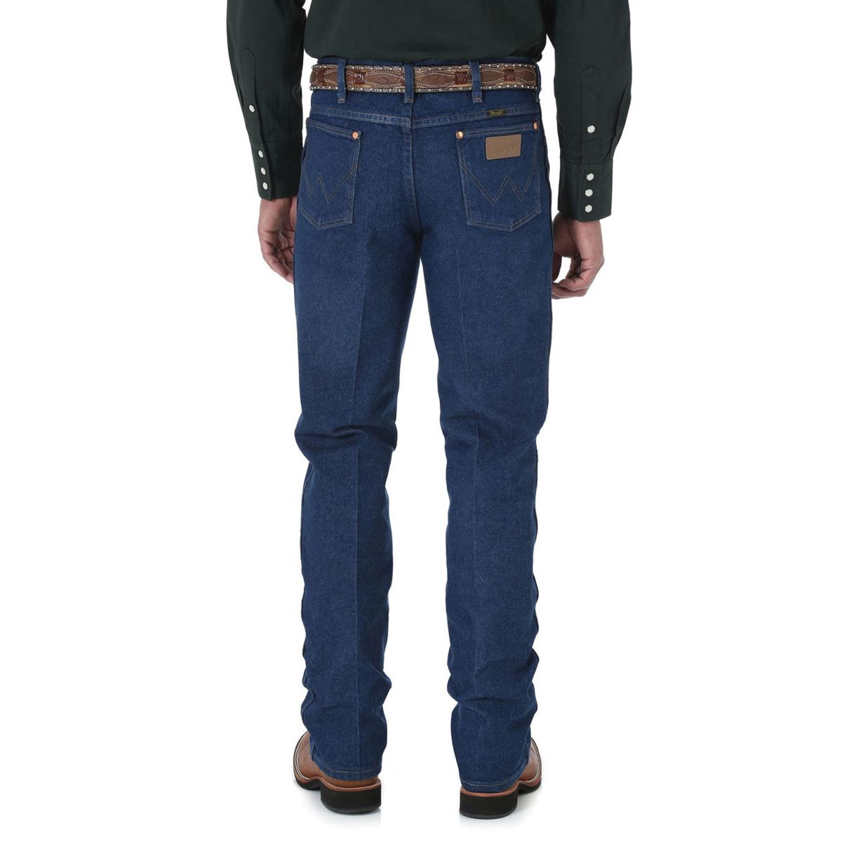 Wrangler 0936PWD Slim Fit Cowboy Cut Jeans – Prewashed Bootcut Western Denim - Billy Goats Country Outfitters