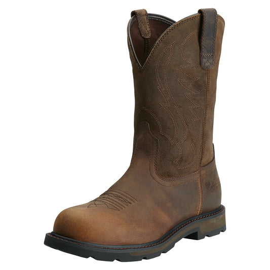 Ariat Men's Groundbreaker Steel Toe Brown