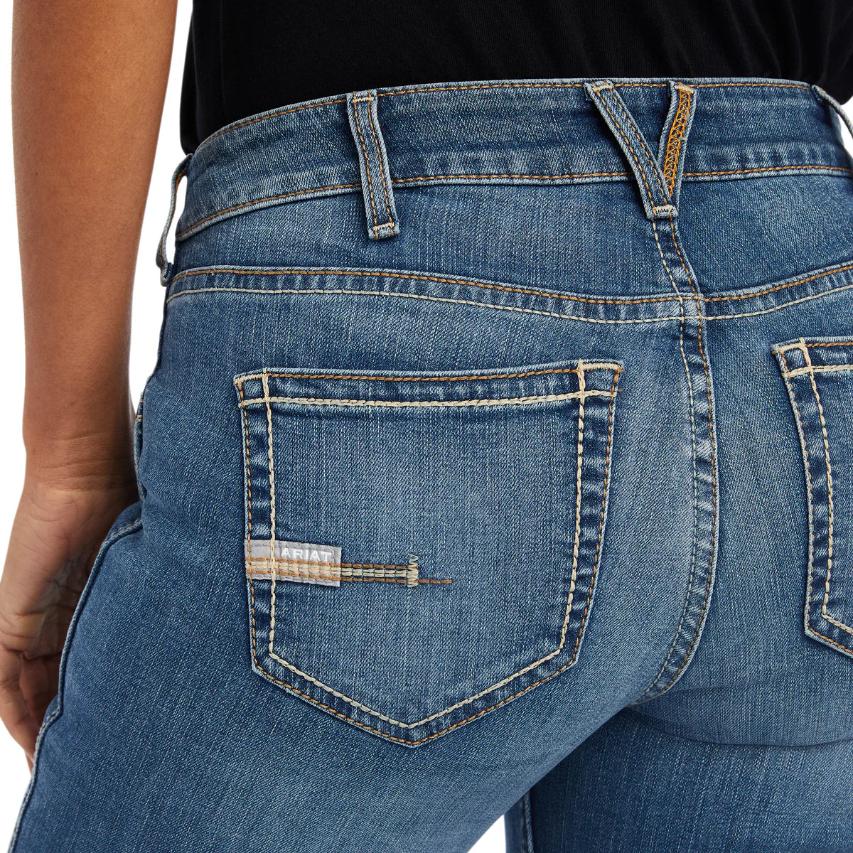 Ariat Women’s Rebar Perfect Rise Bootcut Work Flex Jeans – Riveter Malibu