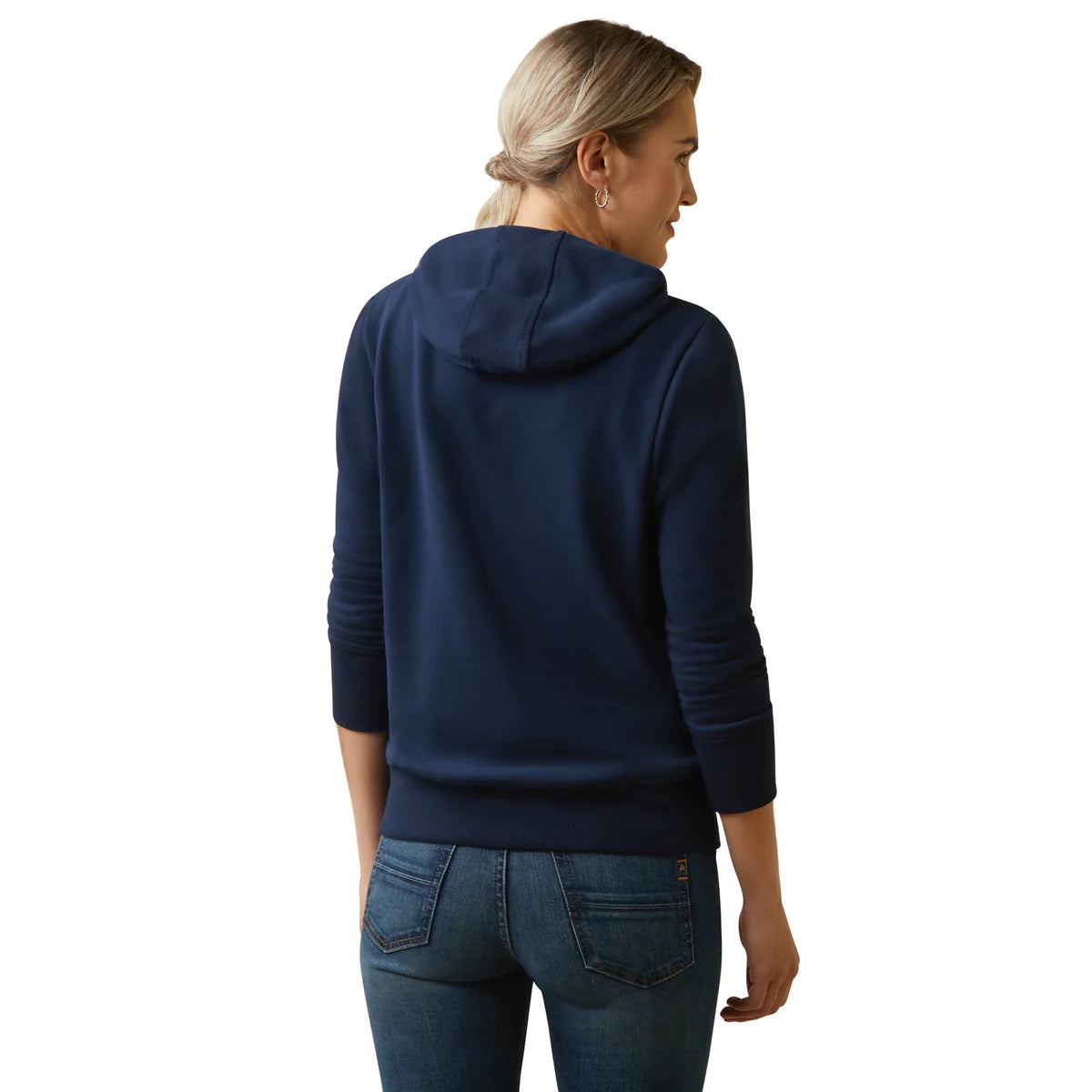 Ariat Women's 3D Logo 2.0 Hoodie Navy/Red