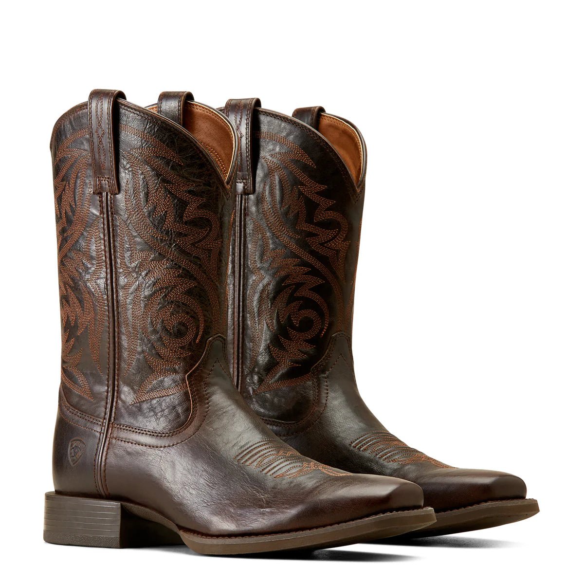 Ariat Men's Sport Herdsman Western Boots – Burnished Chocolate - Billy Goats Country Outfitters