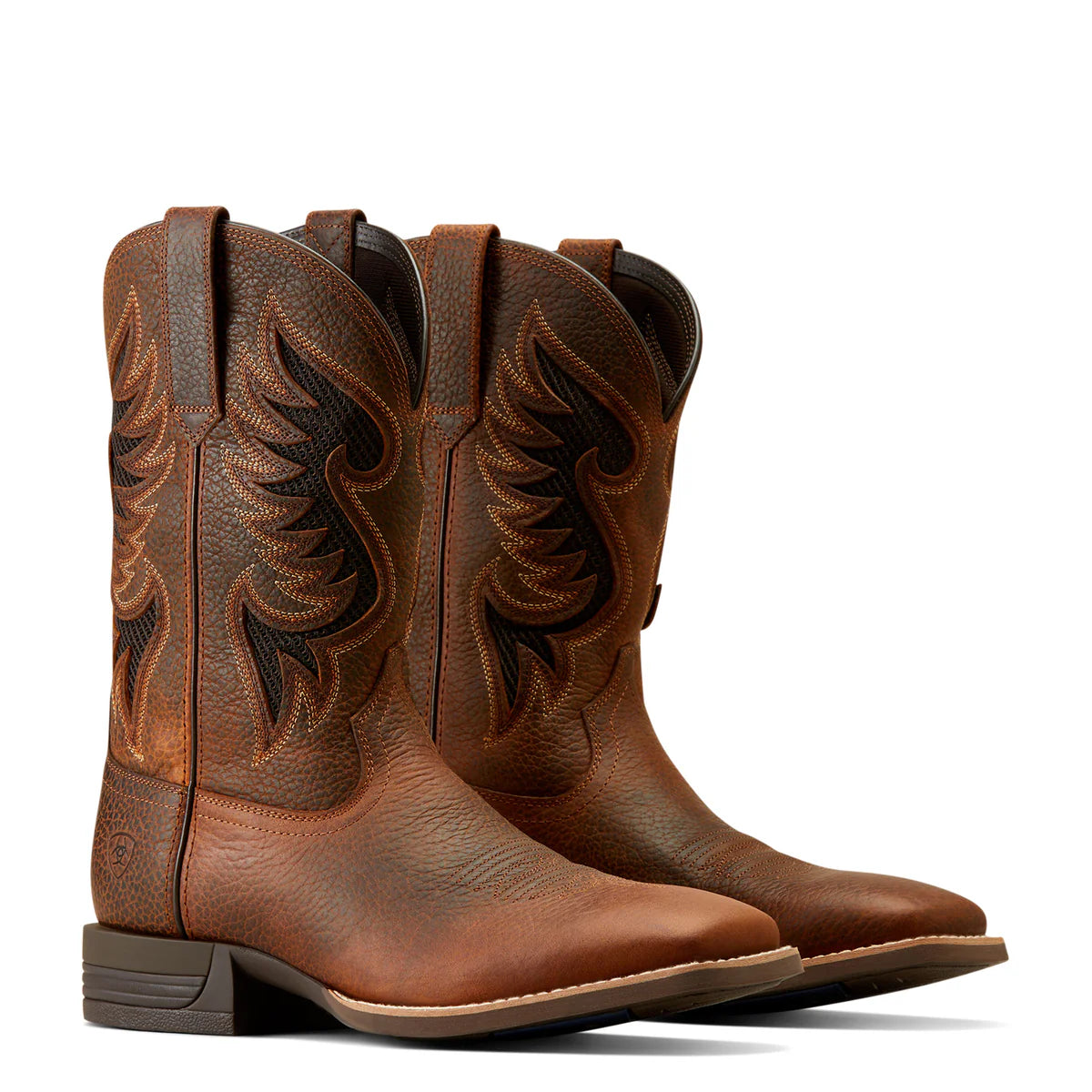 Ariat Mens Cowpuncher Venttek Dark Brown Oiled Rowdy