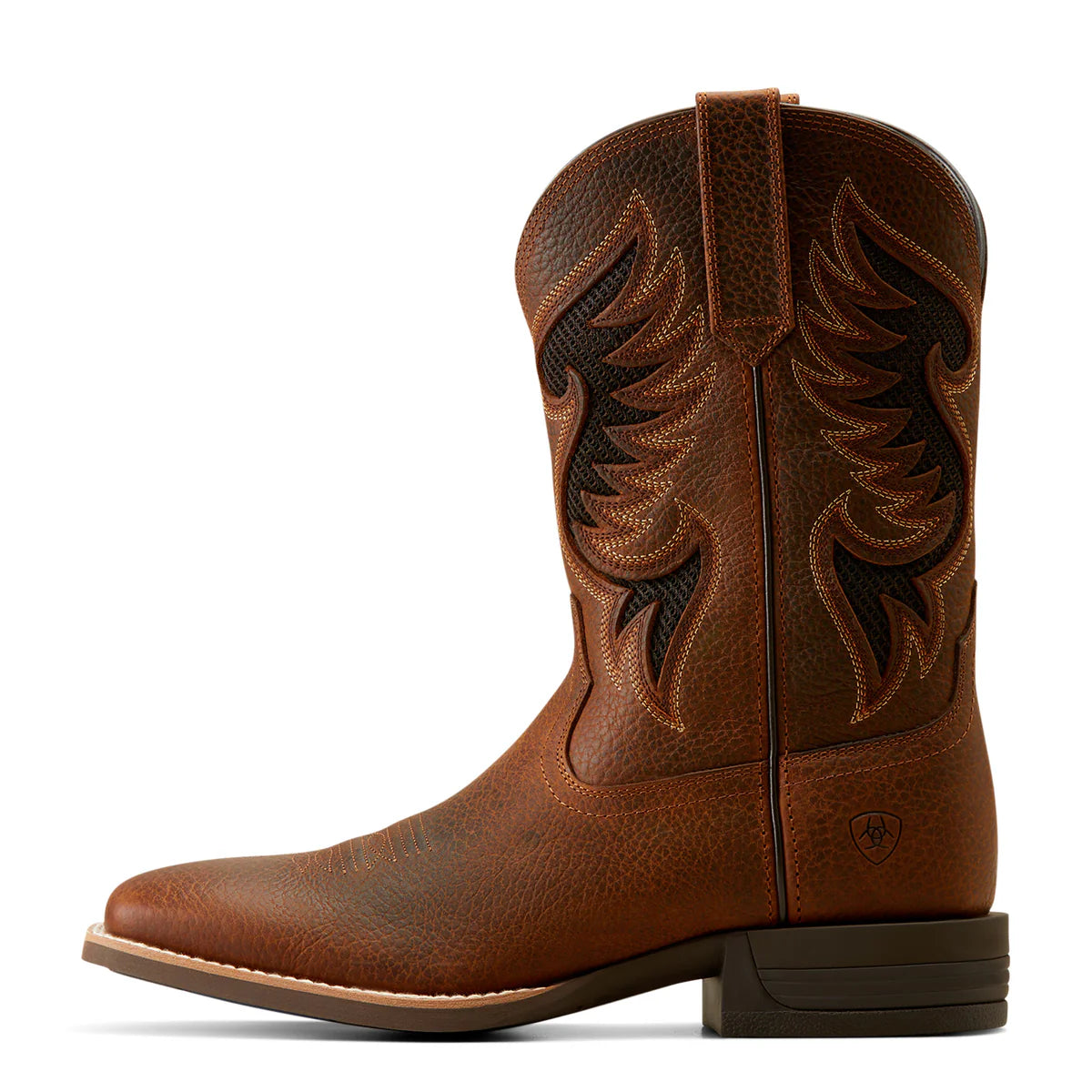Ariat Mens Cowpuncher Venttek Dark Brown Oiled Rowdy