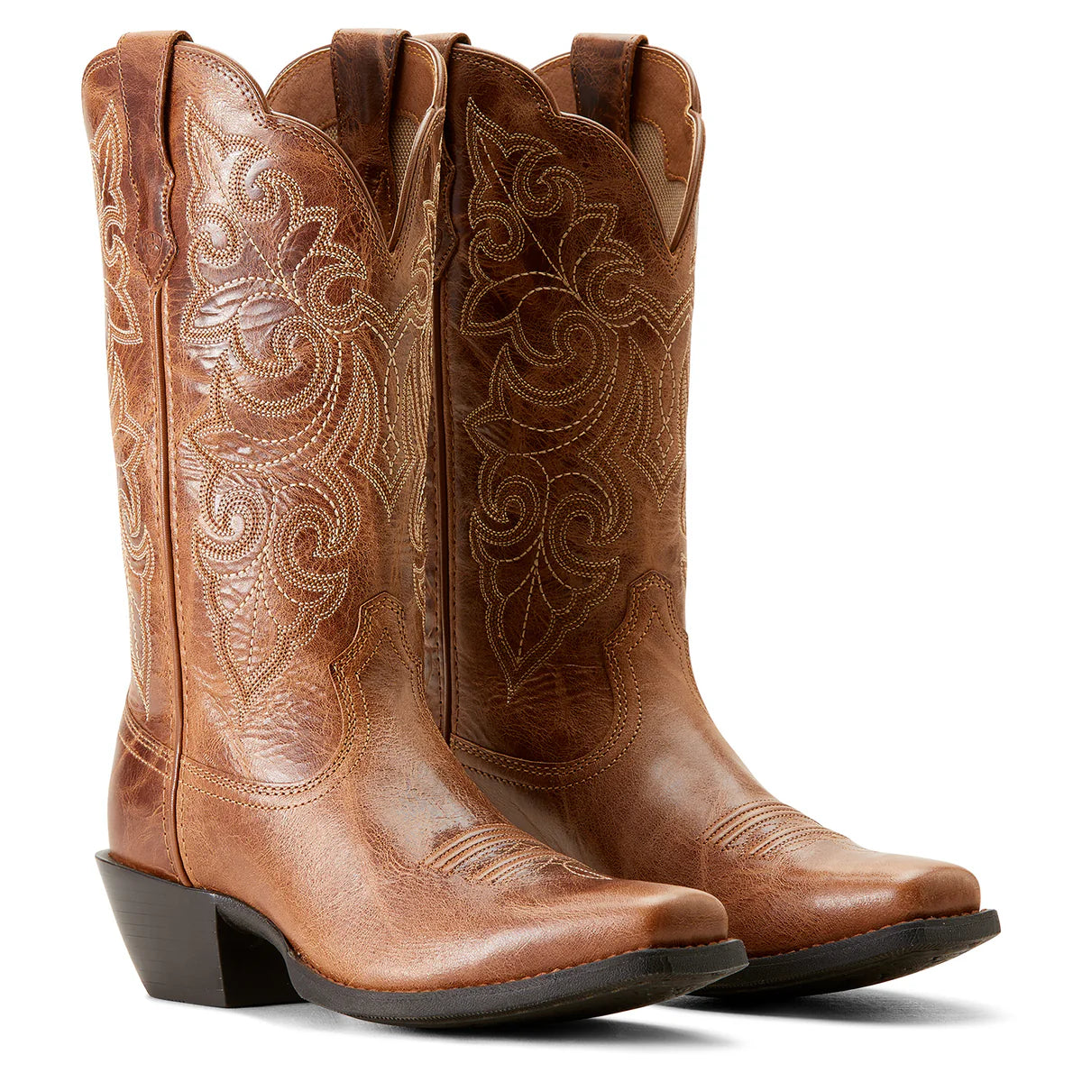 Ariat Women's Round Up Square Toe Ready Russet