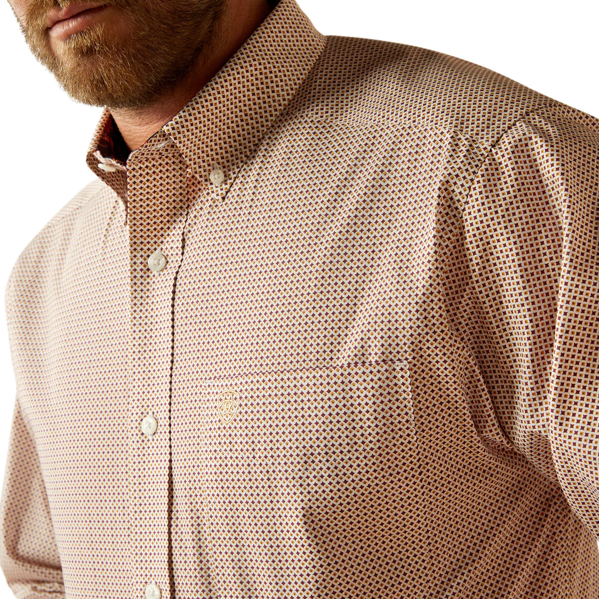 Ariat Men's Wrinkle Free Ike Classic Fit Shirt