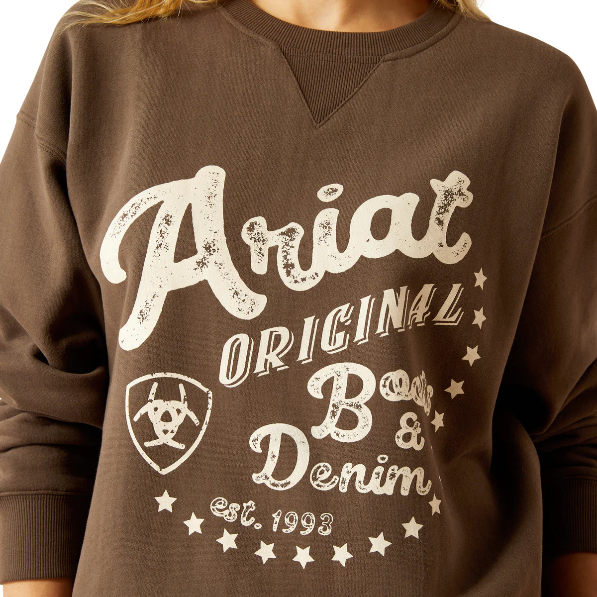 Ariat Women's Oversized Crew Sweatshirt