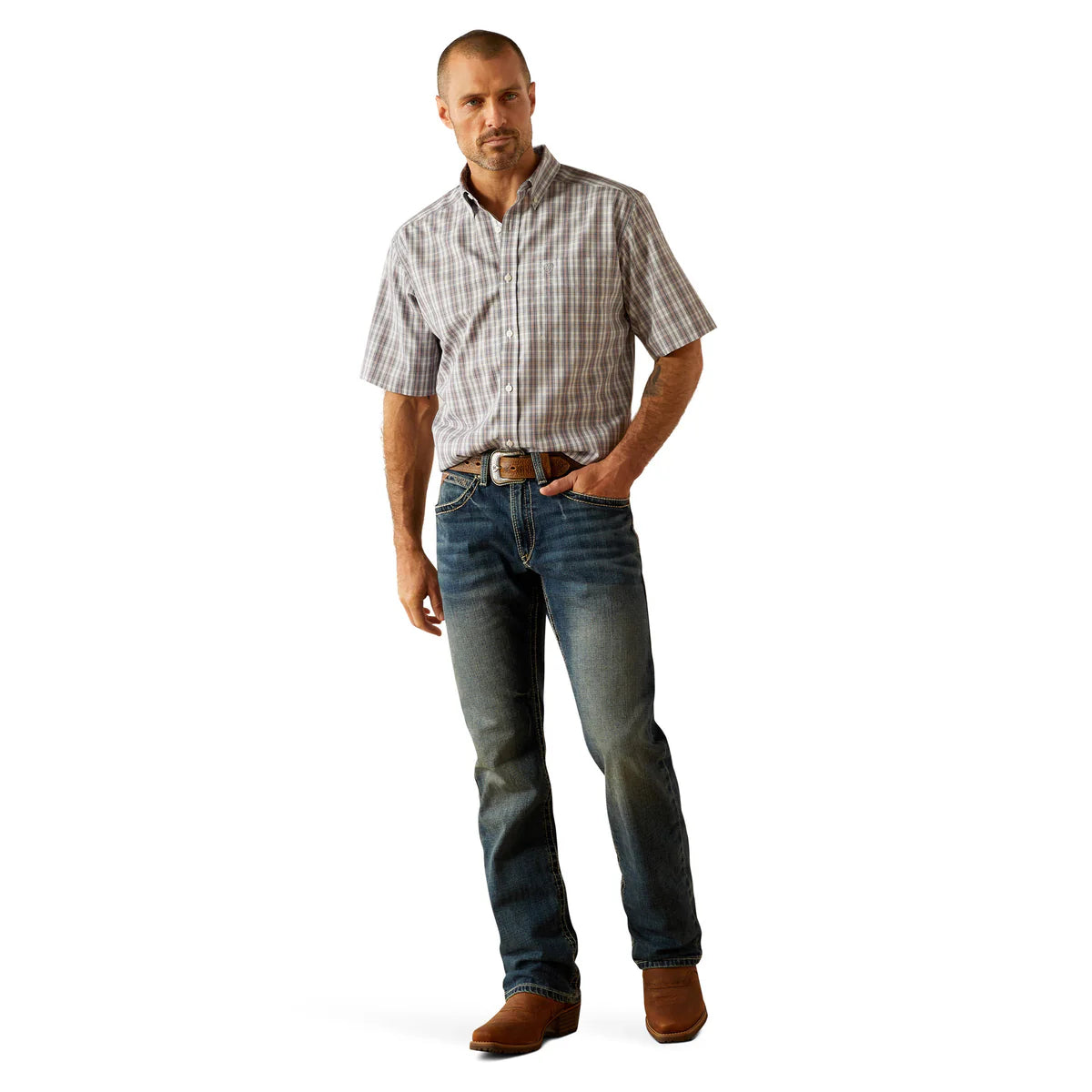 Ariat Men's Wrinkle Free Onyx Classic Fit Shirt