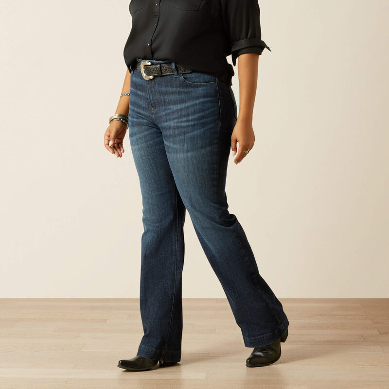 Ariat Women's High Rise Slim Trouser Frazey Florida