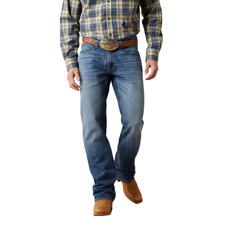 Ariat Men's Rebar M4 Relaxed Shane Bootcut Jeans - Rogers