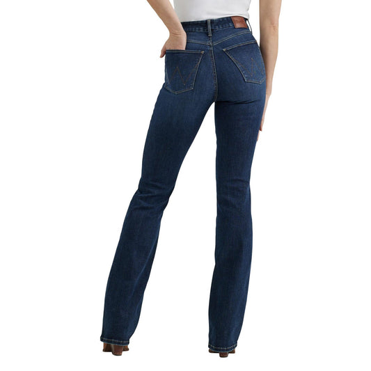 Wrangler Women’s High Rise Bootcut Jeans – Bespoke Western Denim