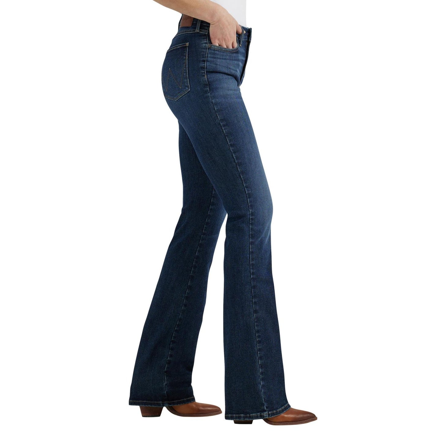 Wrangler Women’s High Rise Bootcut Jeans – Bespoke Western Denim