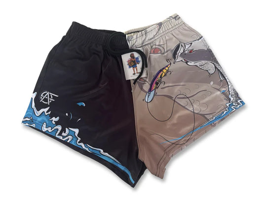 Aussie Footy Shorts Barra Classic - with Pockets