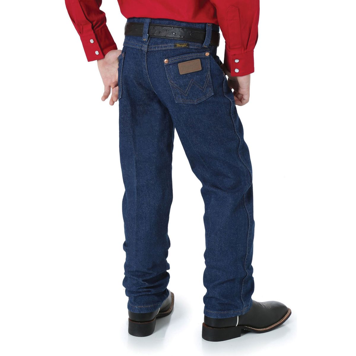 Wrangler Junior Boys Cowboy Cut Slim Fit Jeans – Prewashed Indigo - Billy Goats Country Outfitters