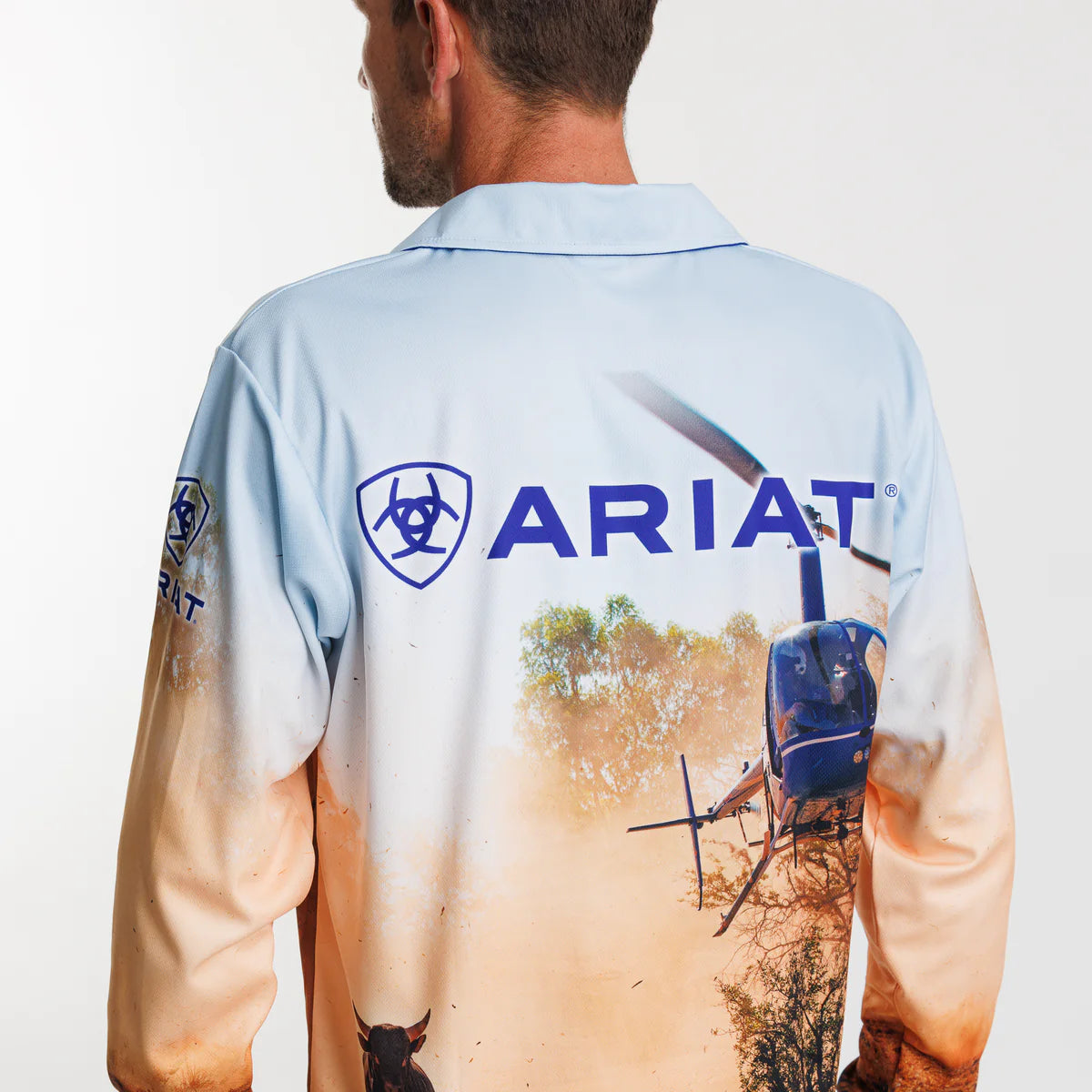 Ariat Unisex Fishing Shirt Helimuster