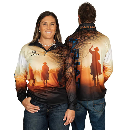 Ariat Adults Fishing Shirt Rodeo Roper