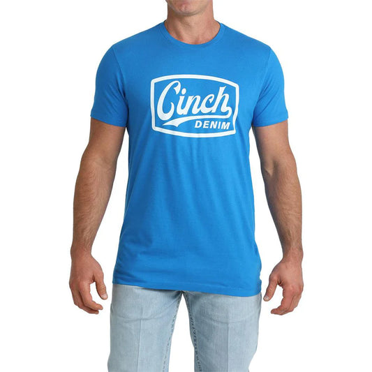 Cinch Men's Logo Graphic T-Shirt - Royal Blue