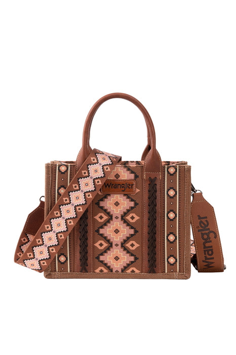 Wrangler Women's Southwestern Crossbody Bag - Brown