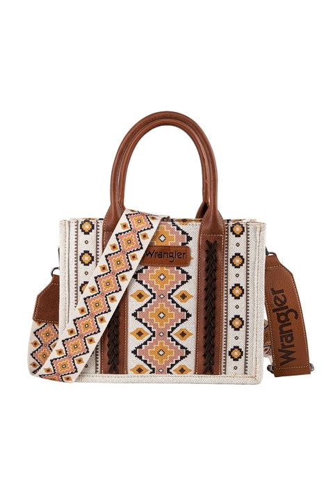 Wrangler Women's Southwestern Crossbody Bag - Natural