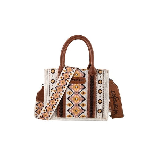 Wrangler Women's Southwestern Crossbody Bag - Natural