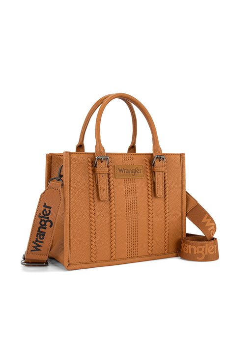 Wrangler Women's Boston Stitch Crossbody Bag - Tan