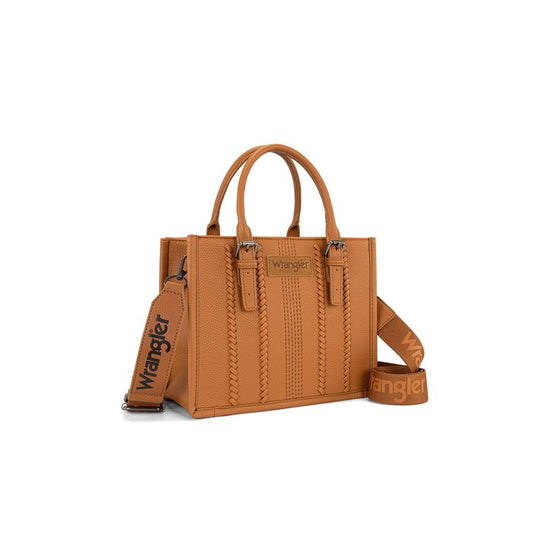Wrangler Women's Boston Stitch Crossbody Bag - Tan