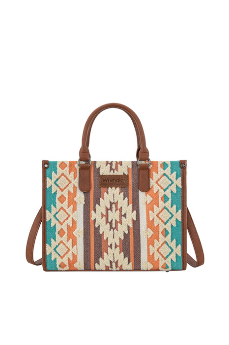 Wrangler Women's Cilia Crossbody Tote Bag - Tan