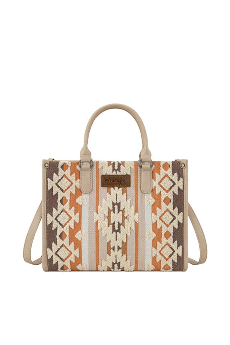 Wrangler Women's Cilia Crossbody Tote Bag - Natural