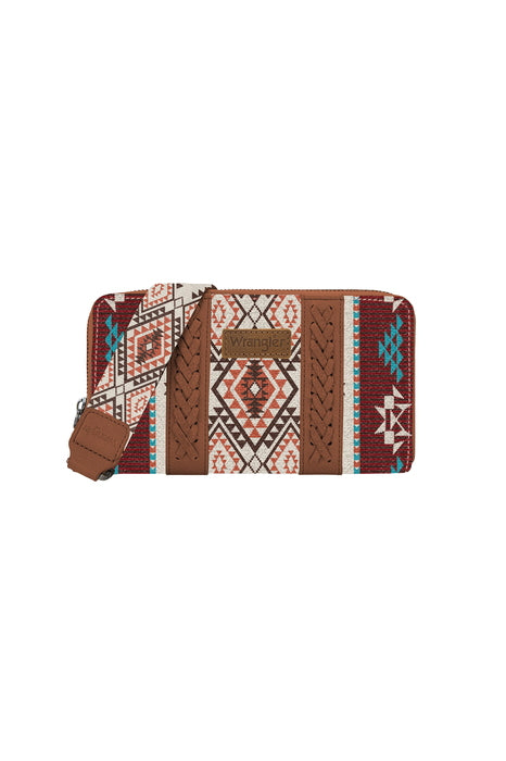 Wrangler Women's Lia Aztec Wallet - Brown