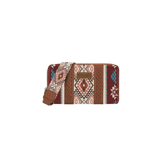 Wrangler Women's Lia Aztec Wallet - Brown