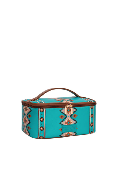 Wrangler Women's Travel Cosmetic Bag - Turquoise