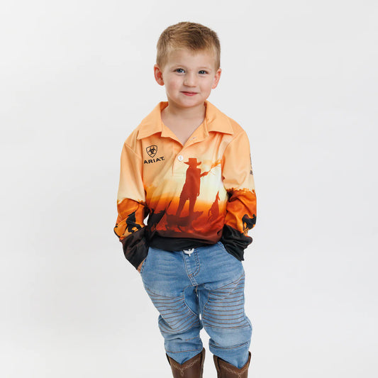 Ariat Kids Unisex Fishing Shirt Country Kids