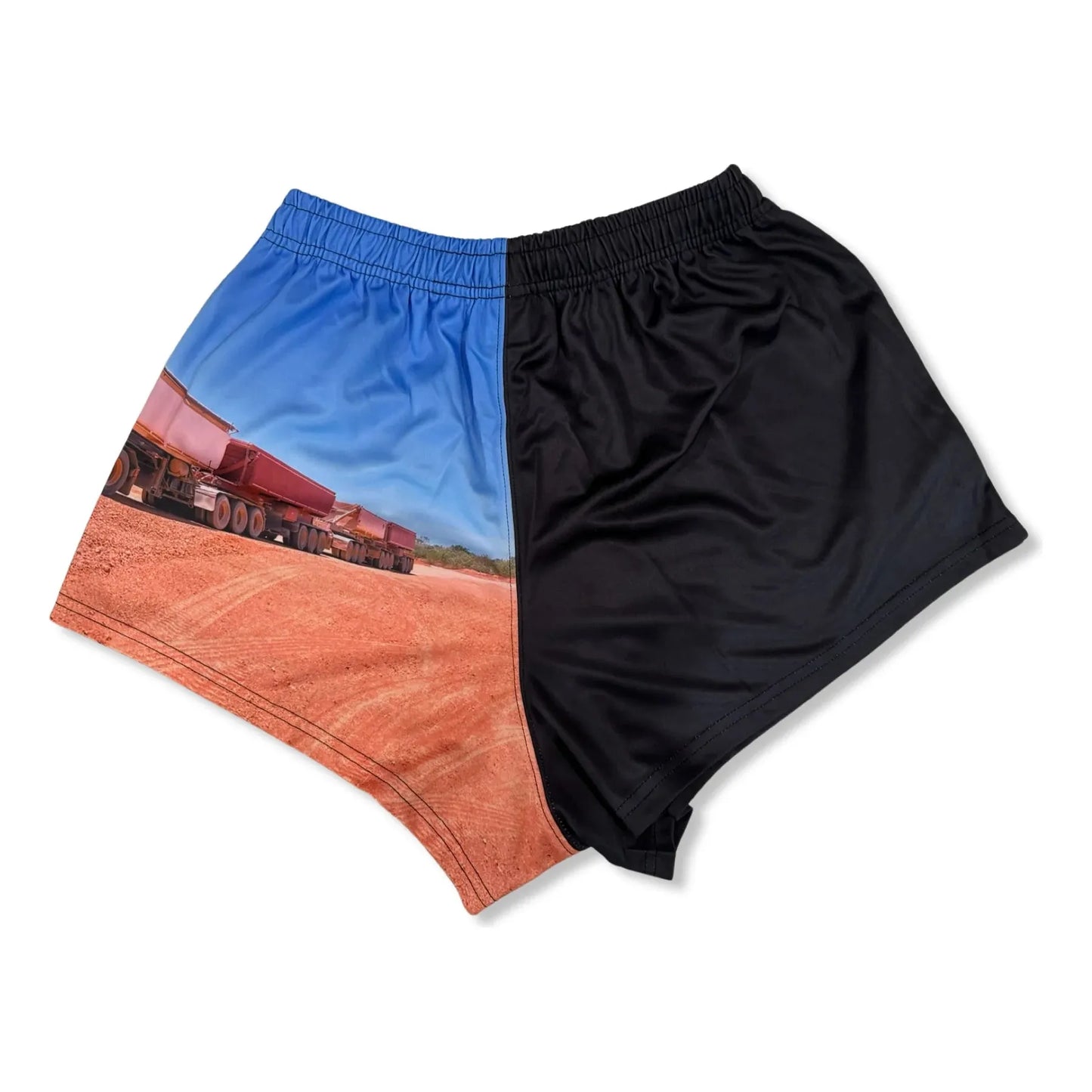 Unisex Aussie Footy Shorts Copy Northbound with Pockets