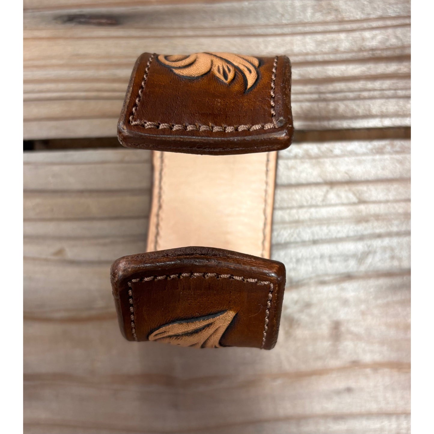 Riverstone Leather Creations Handcrafted Cuff