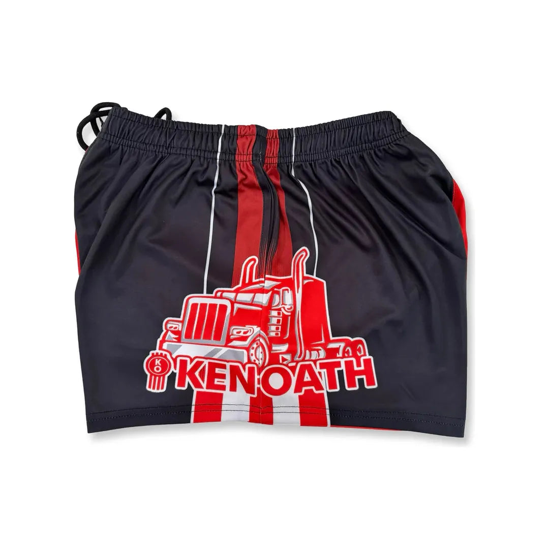 Aussie Footy Shorts Ken Oath with Pockets