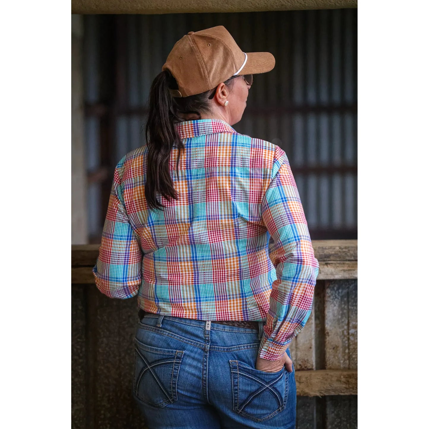 Lime & Soda Ivy Multi Colour Check Campdraft Shirt