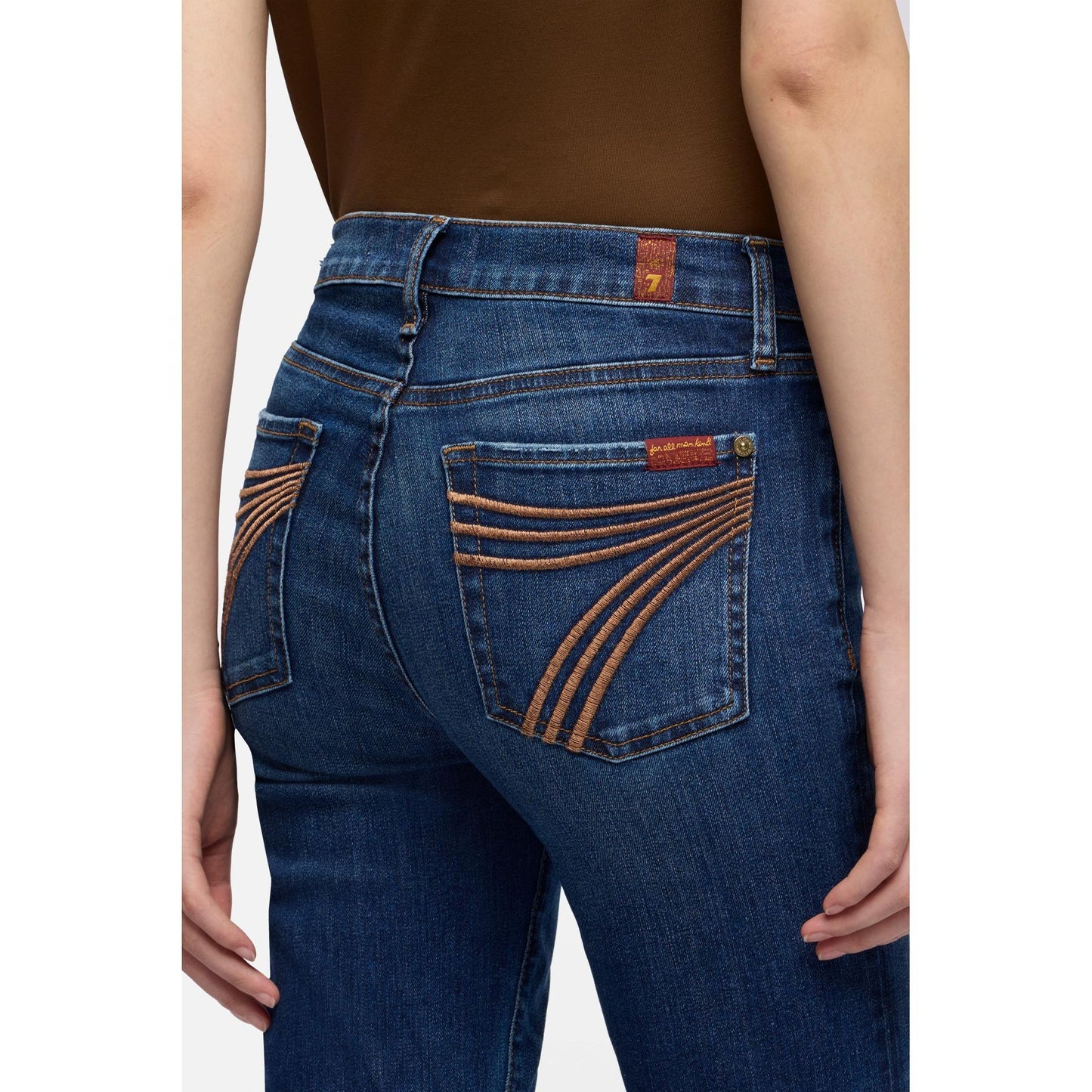 7 For All Mankind Dojo Flare Jeans Loom – 36” Leg