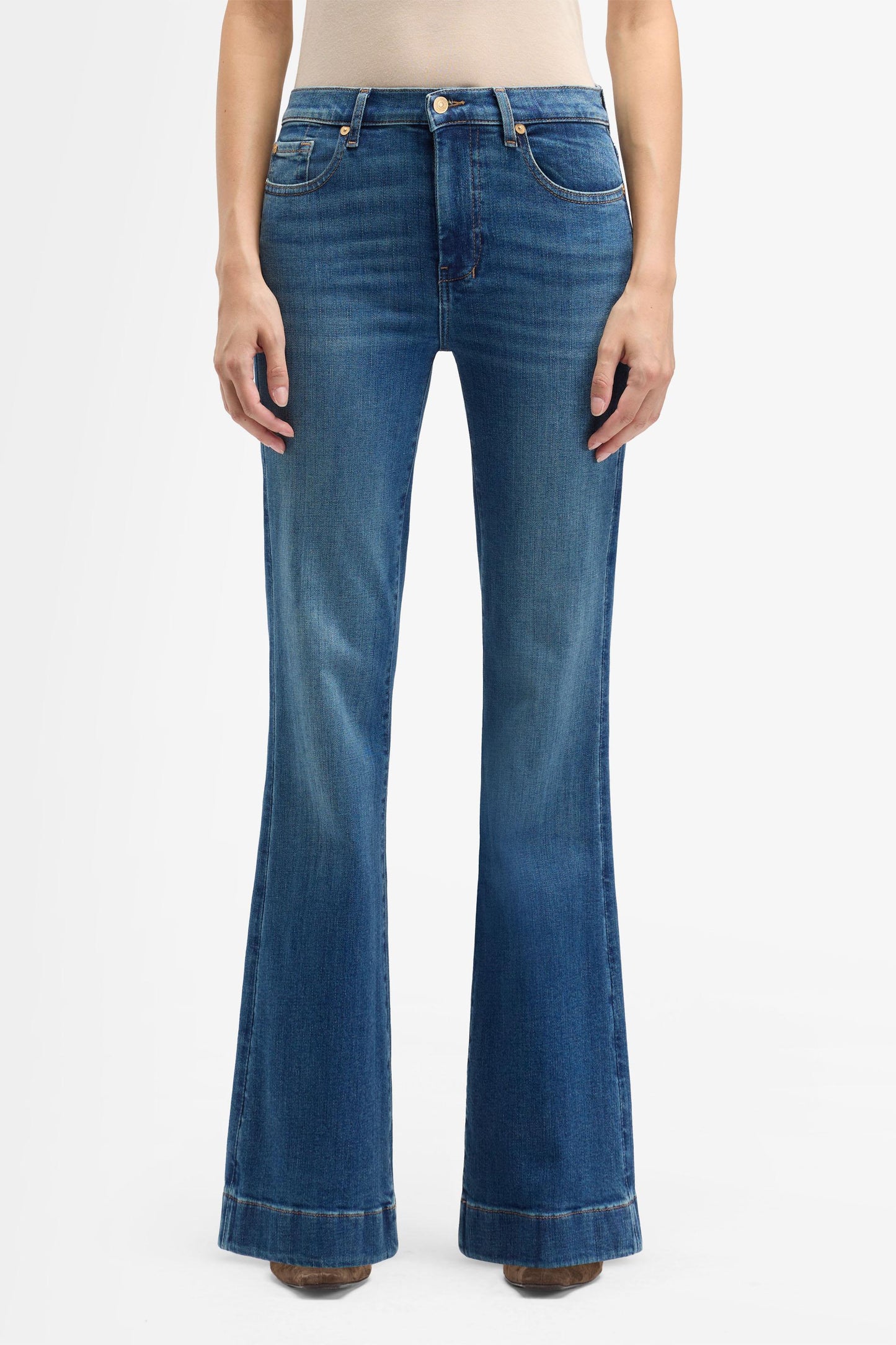 7 For All Mankind - Dojo Slim Illusion Retro Fade Tailorless
