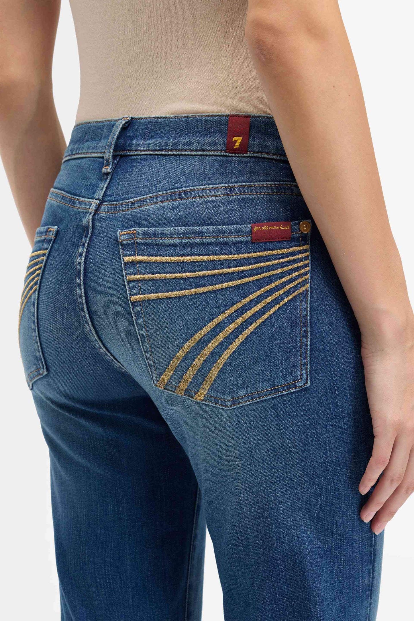 7 For All Mankind - Dojo Slim Illusion Retro Fade