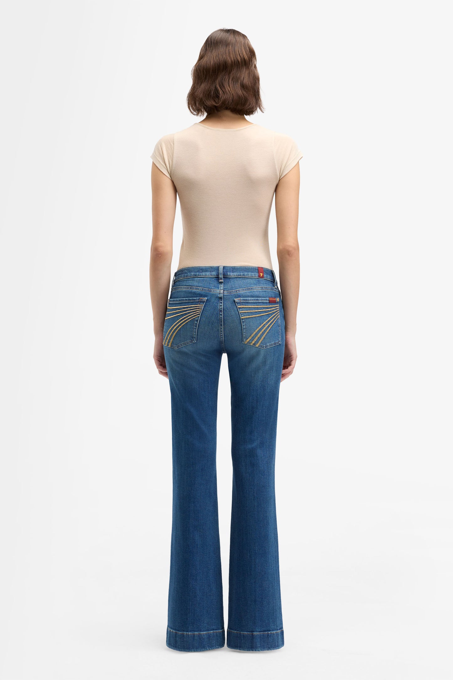 7 For All Mankind - Dojo Slim Illusion Retro Fade Tailorless