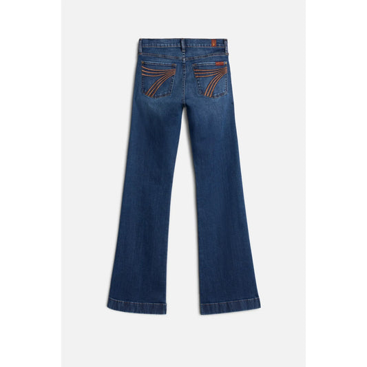 7 For All Mankind Women's Dojo Flare Jeans - Loom – 36” Leg