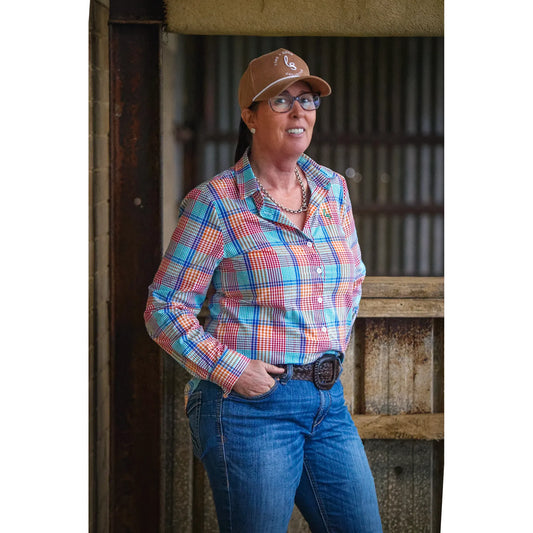 Lime & Soda Ivy Multi Coloured Check Shirt