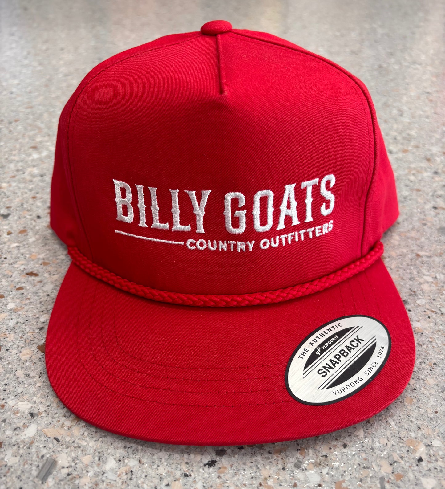 Billy Goats Classic Red Cap