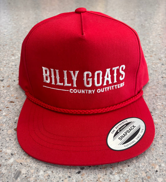 Billy Goats Classic Red Cap
