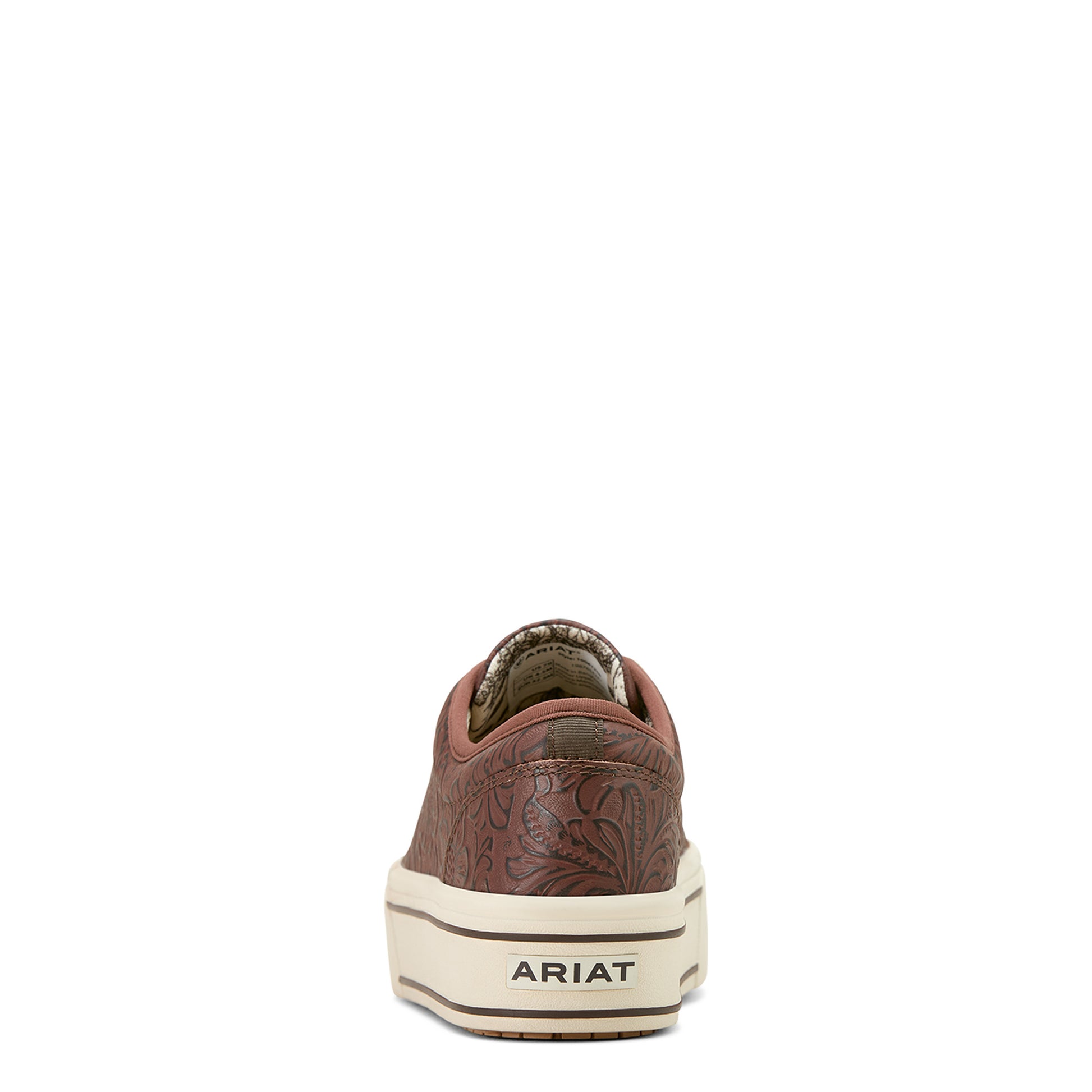Ariat Women’s Skylar Casual Western Shoes - Brown Floral Emboss - Billy Goats Country Outfitters