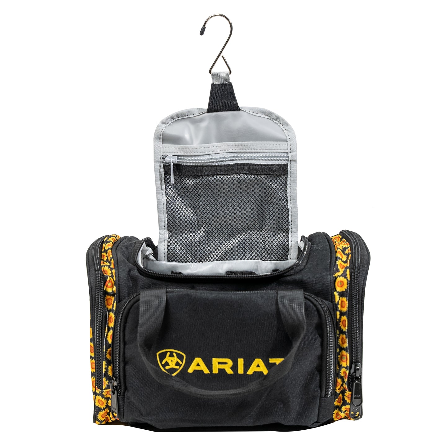 Ariat Vanity Bag Travel Toiletry Bag - Sunflower Print - Billy Goats Country Outfitters