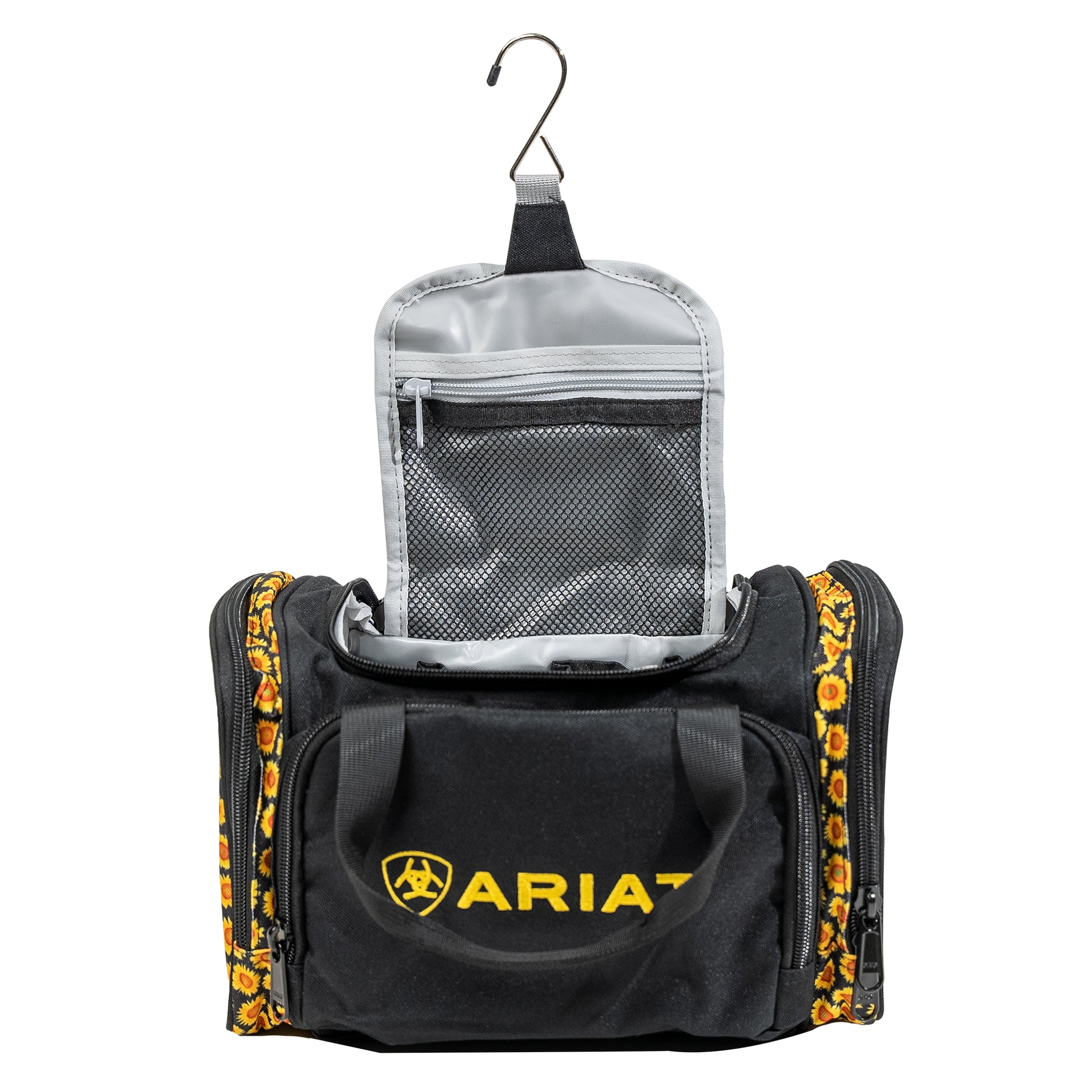 Ariat Vanity Bag Travel Toiletry Bag - Sunflower Print - Billy Goats Country Outfitters