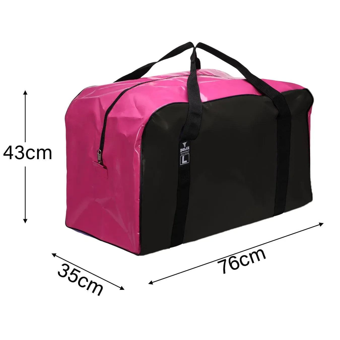 Dolan PVC Gear Bag - Black/Pink