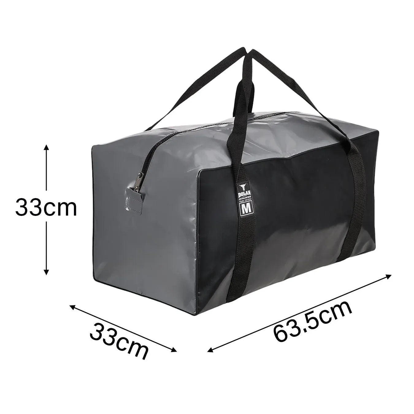 Dolan PVC Gear Bag – Black/Grey