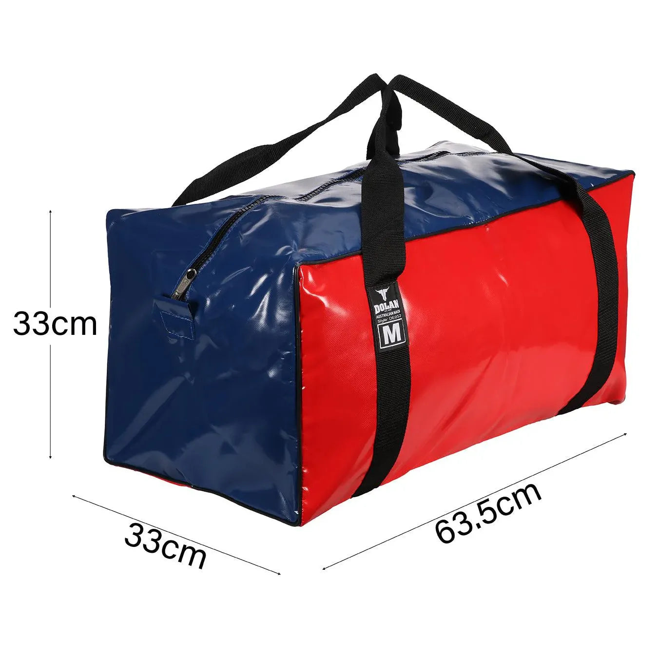 Dolan PVC Gear Bag - Red/Blue